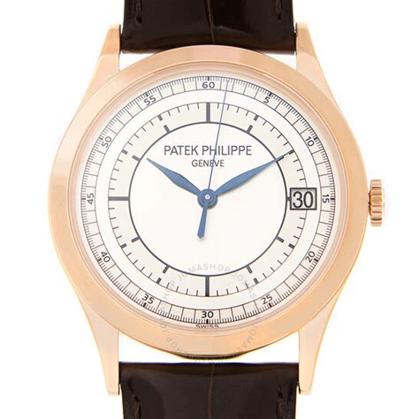 Patek Philippe Calatrava Silvery Gray Dial 18kt Rose Gold